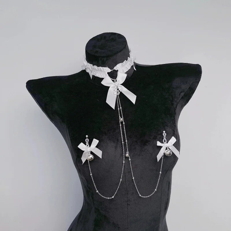 BowChokerNippleClampsBodyChainSet