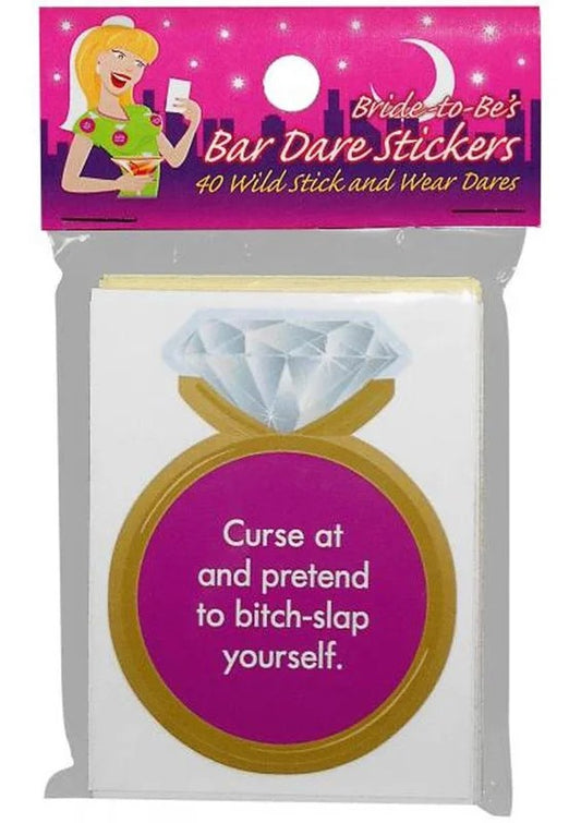 Bride-To-Be’sBarDareStickers