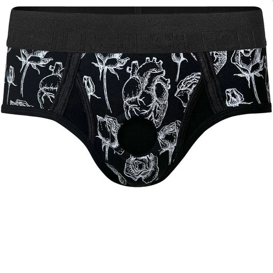 Brief+Harness–Hearts&Roses