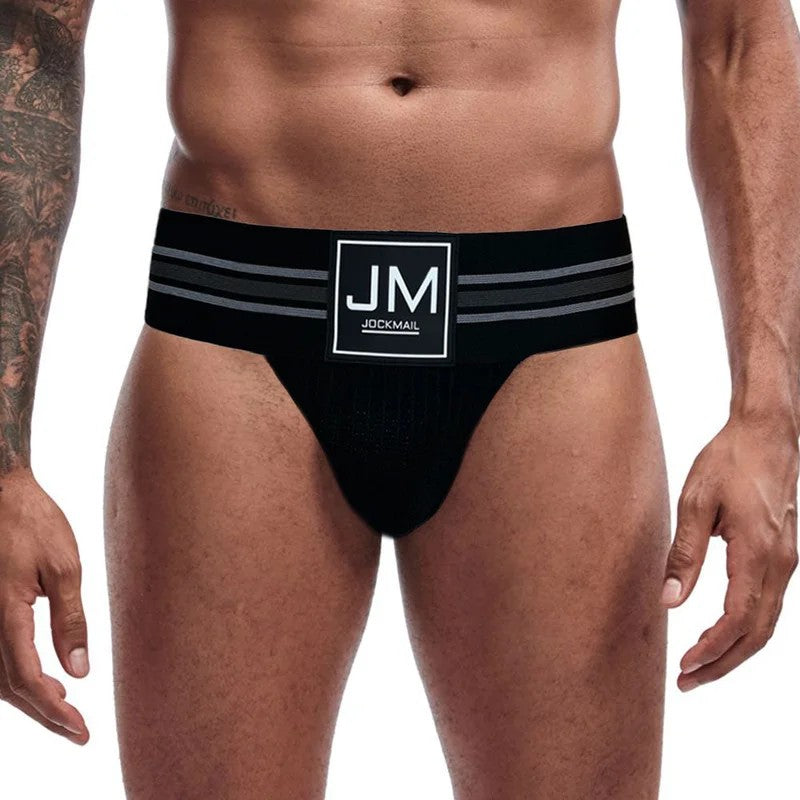BriefHybridOldSchoolPackerUnderwear–Black