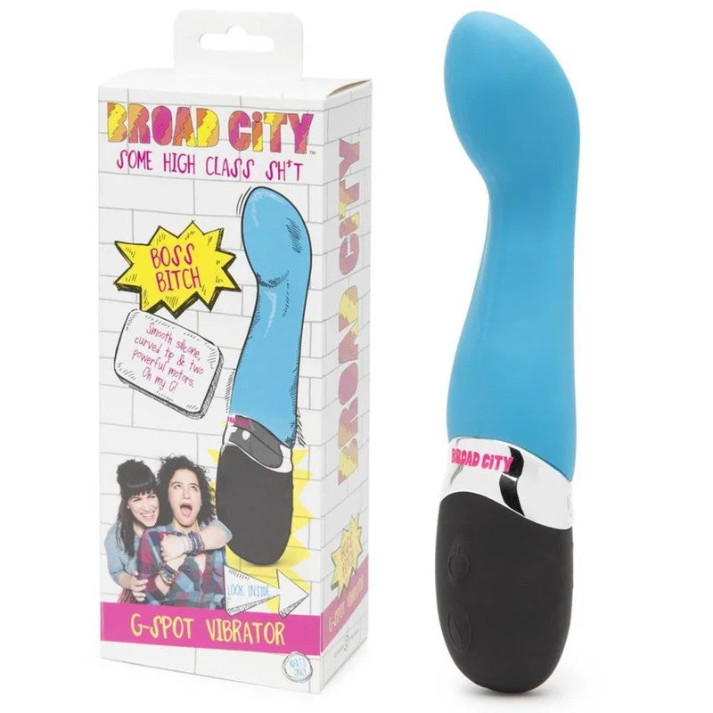 BroadCity–“BossBitch”G-SpotVibrator(Blue)