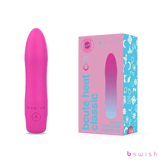 BSwish–BCuteHeatClassicInfiniteHeatingRechargeableBullet(SunsetPink)