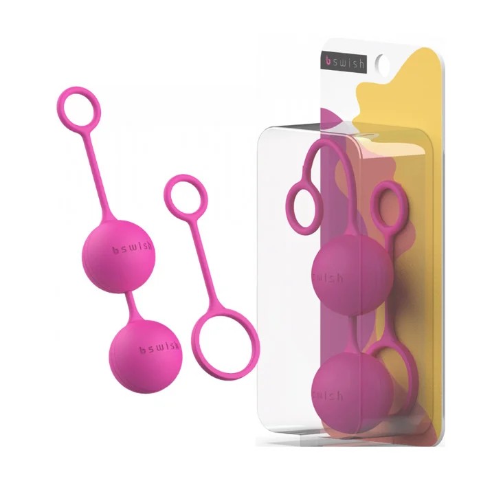 bSwish–BFitBasicLoveBallsWeightedKegelBalls(Pink)