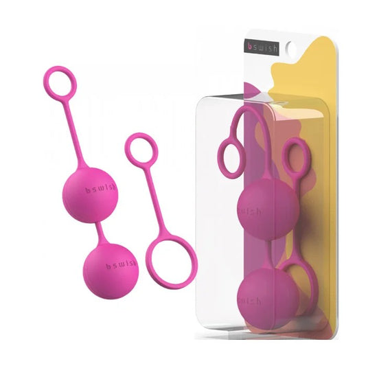 bSwish–BFitBasicLoveBallsWeightedKegelBalls(Pink)