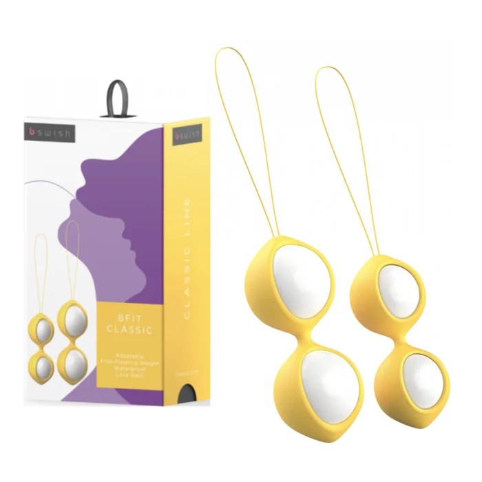 bSwish–BFitClassicWeightedLoveBalls(Yellow)