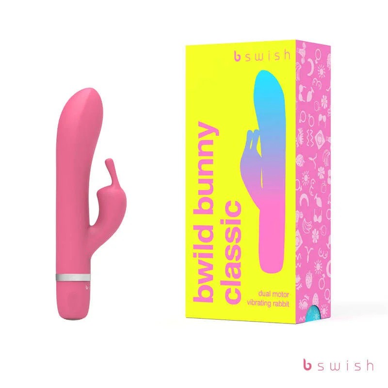 bSwish–BWildClassicBunnyDualMotorRabbitVibrator(Pink)