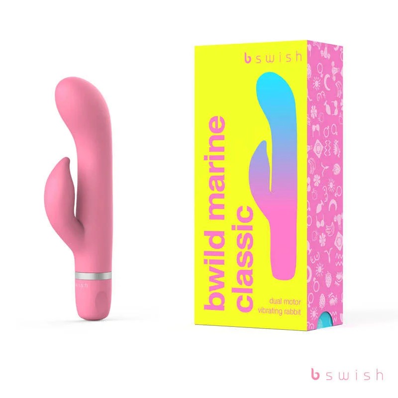 bSwish–BWildClassicMarineDualMotorRabbitVibrator(Pink)