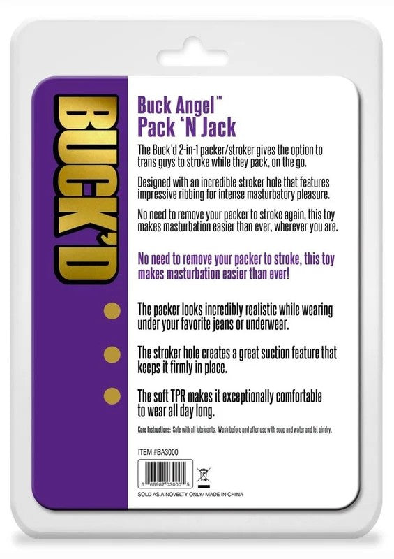 Buck’dPack‘NJack2-In-1Packer/Stroker