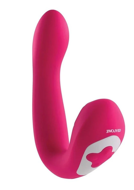 BuckWildRechargeableSiliconeDualMassagerwithClitoralStimulation