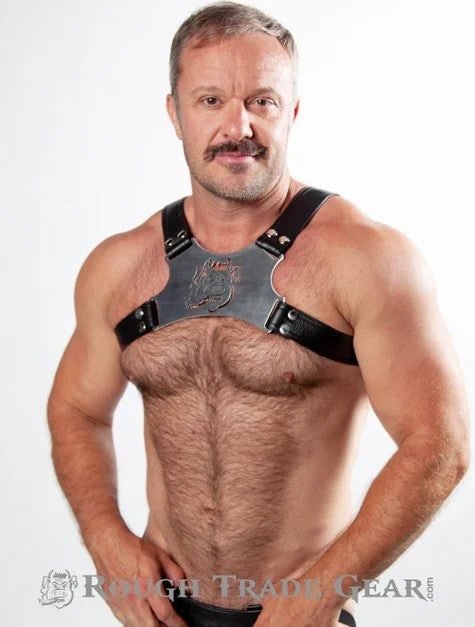BulldogVulcanLeatherHarnessIII–RoughTradeGear