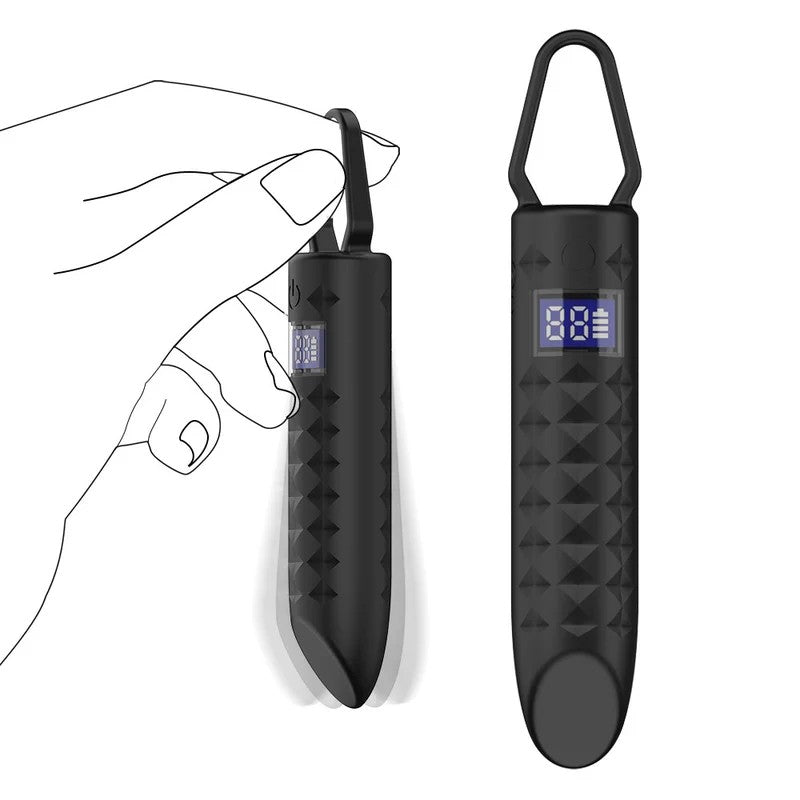 BulletVibratorLcdDisplayMiniWomenMasturbator