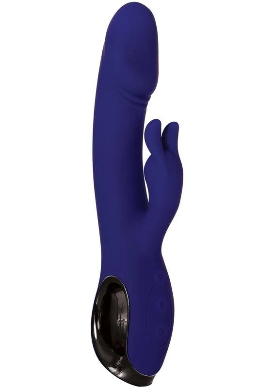 BunnyBuddyRechargeableSiliconeDualVibratorwithClitoralStimulator