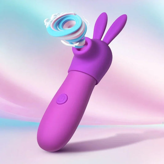 BunnySidekickSuckingVibratorClitoralStimulator