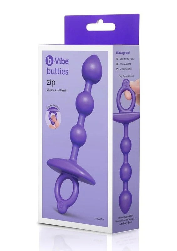 ButtiesZipSiliconeAnalBead