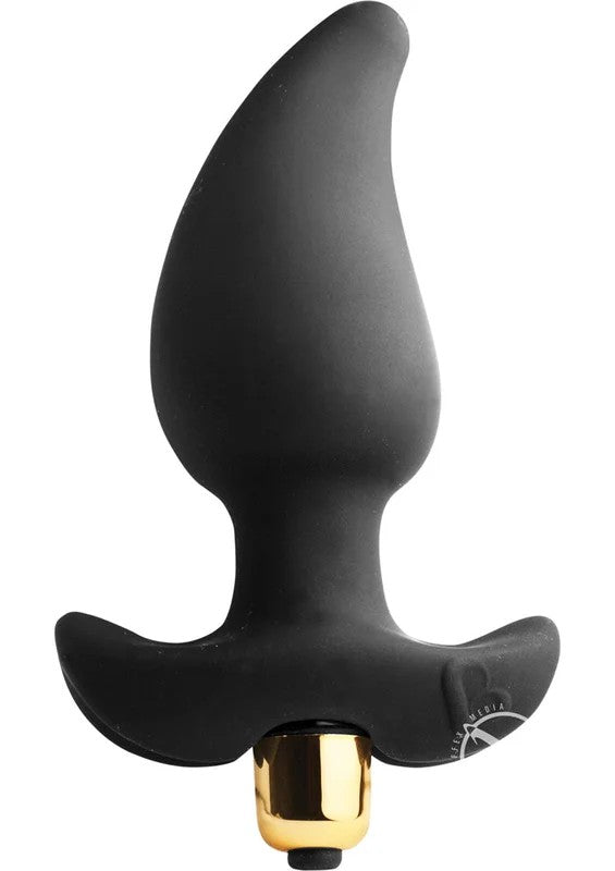 ButtQuiverVibratingSiliconeButtPlug