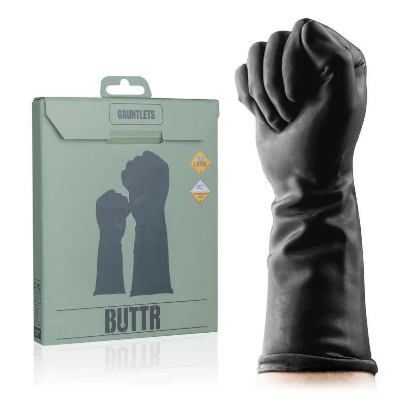 Buttr–GauntletsLatexFistingGloves(Black)