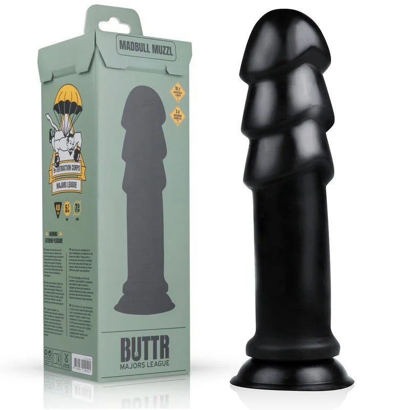 Buttr–MadbullMuzzlDildo(Black)
