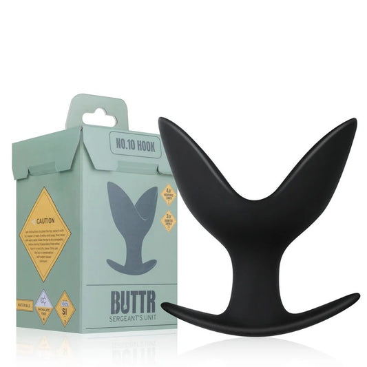 Buttr–No.10HookAnchorPlug(Black)