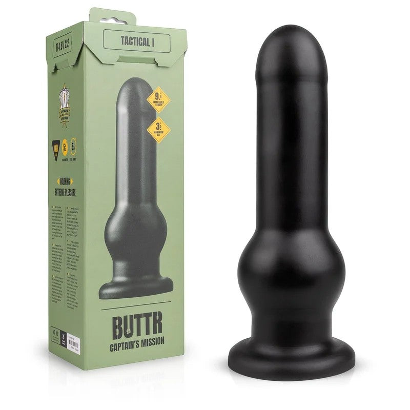Buttr–TacticalIDildo(Black)