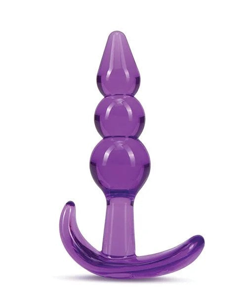 BYoursTripleBeadAnalPlug–Purple