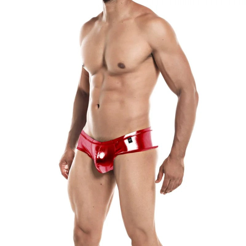 C4MCutforMen–HighCutCheekyBriefRed(Large)