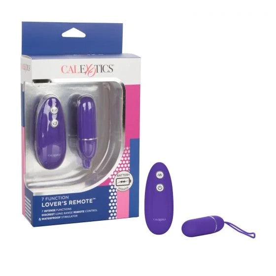 Calexotics–7FunctionLover’sRemoteBulletVibrator(Purple)