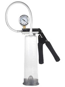 Calexotics–AdvancedPrecisionPumpwithPressureGauge(Clear)