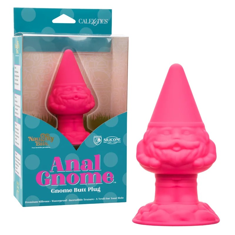 Calexotics–AnalGnomeSiliconeButtPlug(Pink)