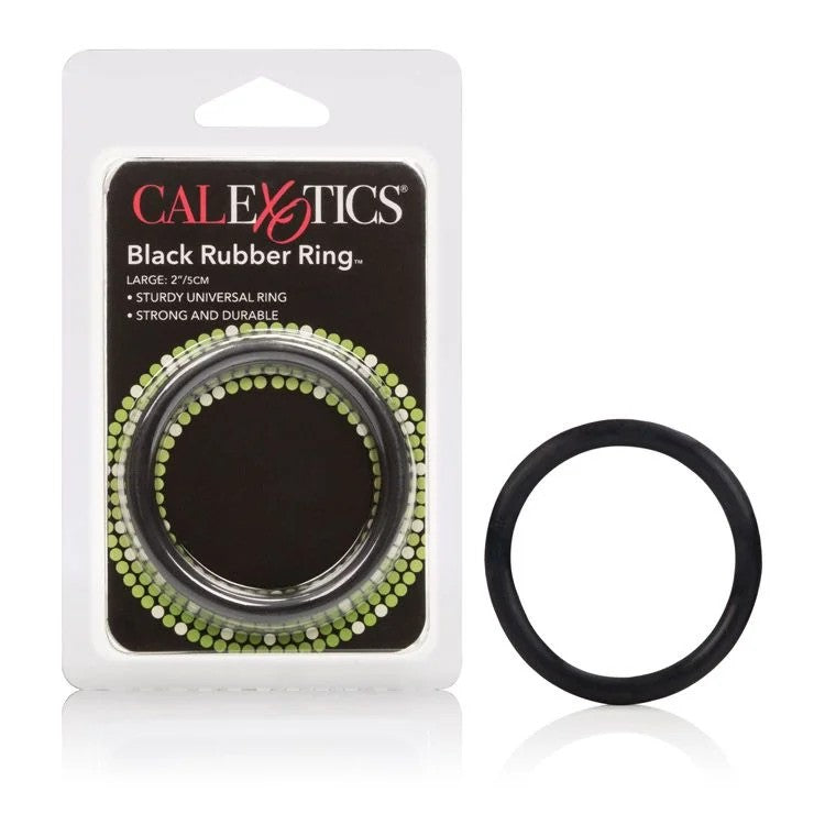 Calexotics–BlackRubberRing(Large2″)