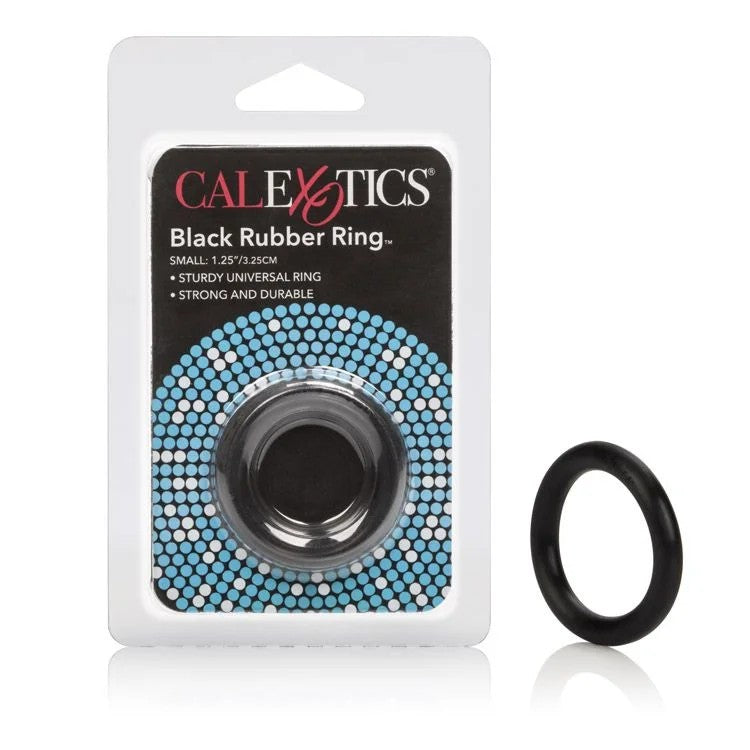 Calexotics–BlackRubberRing(Small1.25″)