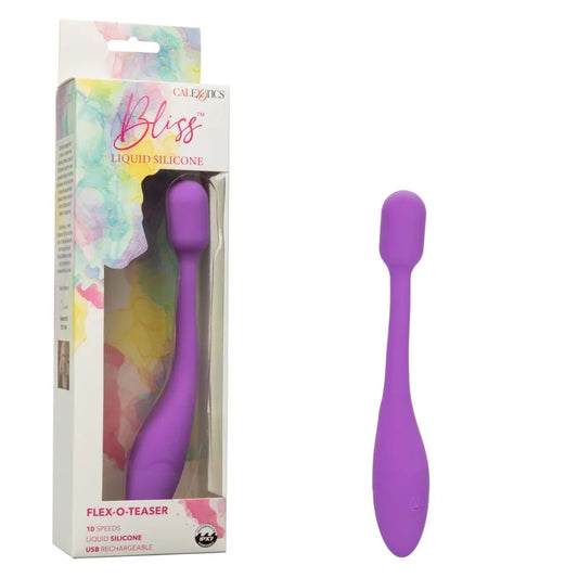 Calexotics–BlissLiquidSiliconeFlex-O-TeaserVibrator(Purple)