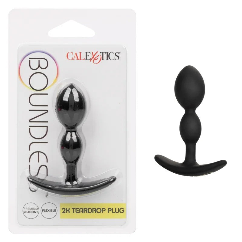 Calexotics–Boundless2XMiniTeardropPlug(Black)