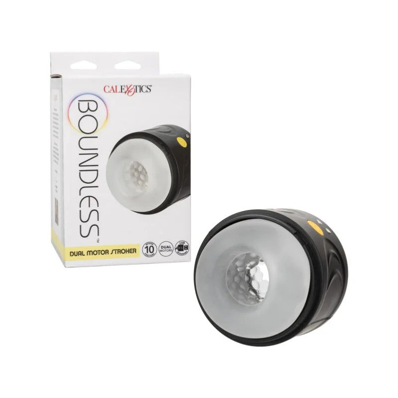 Calexotics–BoundlessDualMotorStrokerDualEntry–(Black)