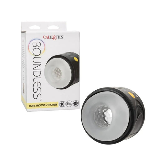 Calexotics–BoundlessDualMotorStrokerDualEntry–(Black)