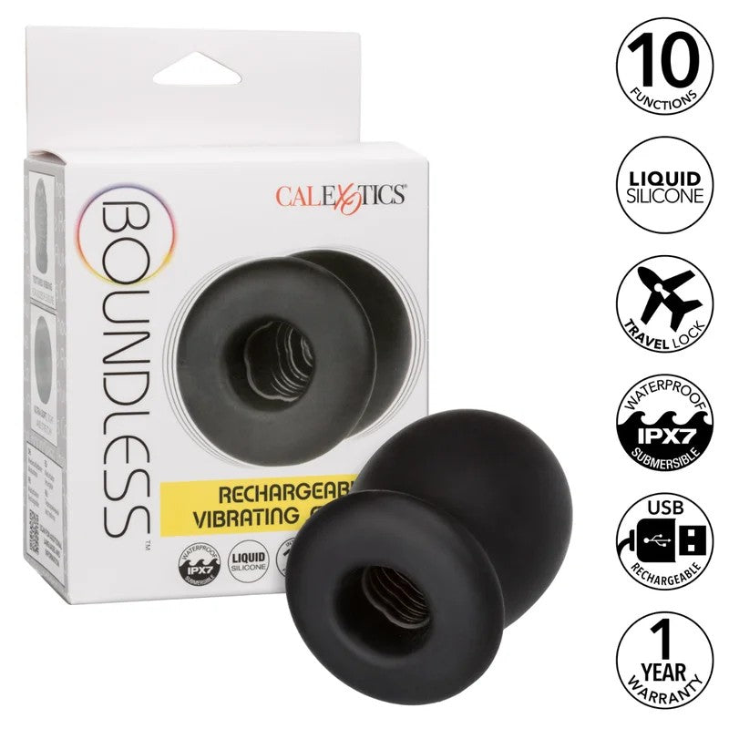 Calexotics–BoundlessRechargeable10FunctionVibratingStroker(Black)