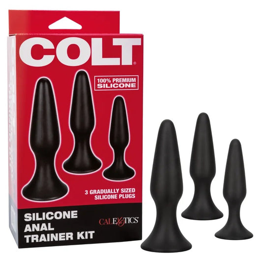 Calexotics–ColtSiliconeAnalTrainerKit(Black)