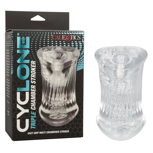 Calexotics–CycloneTripleChamberStroker(Clear)