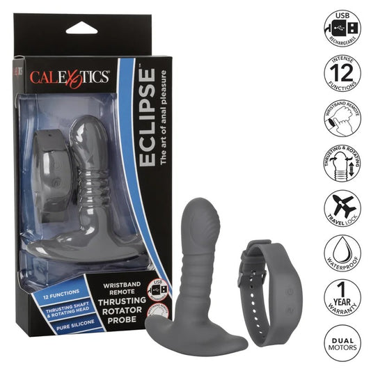 Calexotics–EclipseWristbandRemoteThrustingRotatorProbe(Grey)