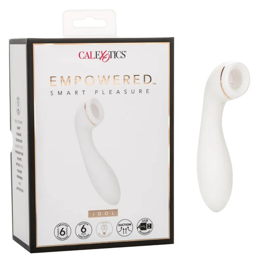 Calexotics–Empowered“Idol”ClitoralPumpVibrator(White)