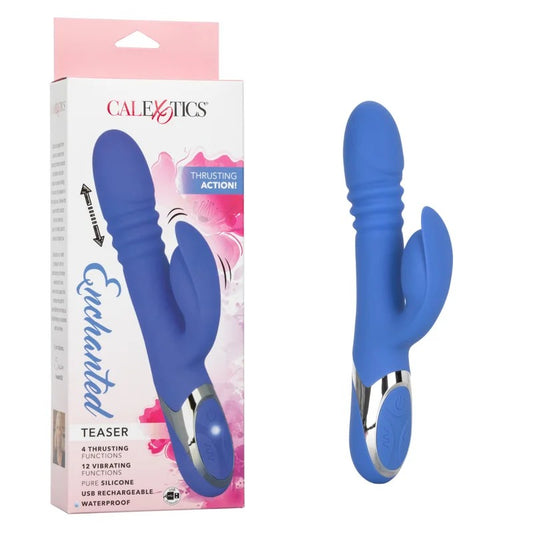 Calexotics–EnchantedTeaserThrustingRabbitVibrator(Purple)