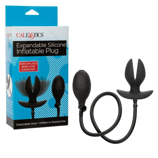 Calexotics–ExpandableSiliconeInflatablePlug(Black)