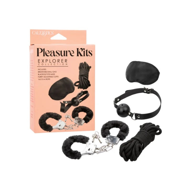 Calexotics–ExplorerCollectionPleasureKits–(Black)