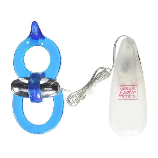 Calexotics–Figure8StimulatorEnhancerCockRing(Blue)