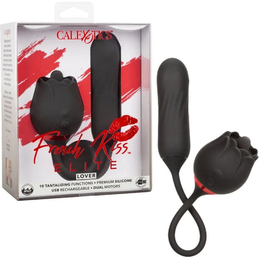 CalExotics–FrenchKiss™EliteLover|FlickeringTeaser&RotatingBulletMassager