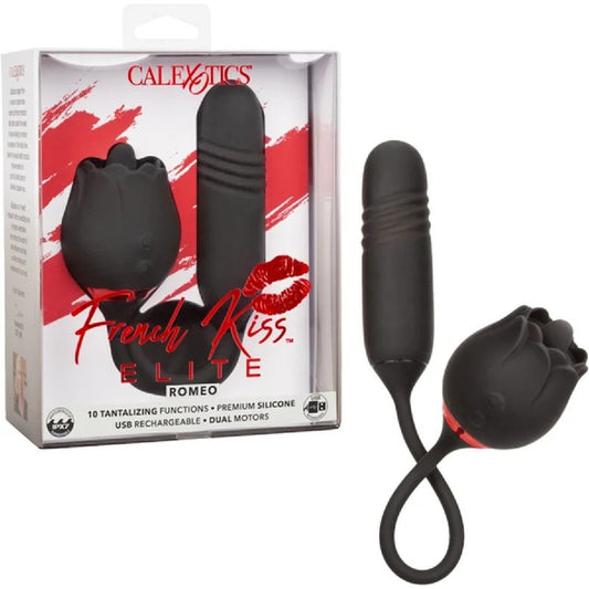 CalExotics–FrenchKiss™EliteRomeo|FlickeringTeaser&ThrustingBulletMassager