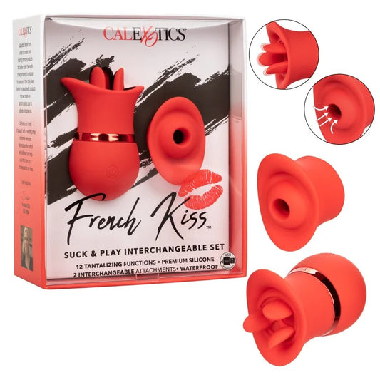 Calexotics–FrenchKissSuck&PlayInterchangeableSet(Red)