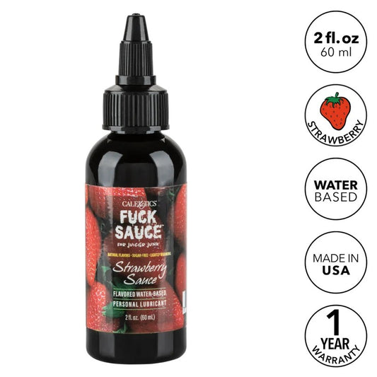 Calexotics–FuckSauceStrawberryFlavoredWaterBasedLube(60ml)