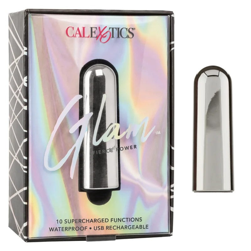 Calexotics–GlamSuperchargedWaterproofBullet(MetallicSilver)