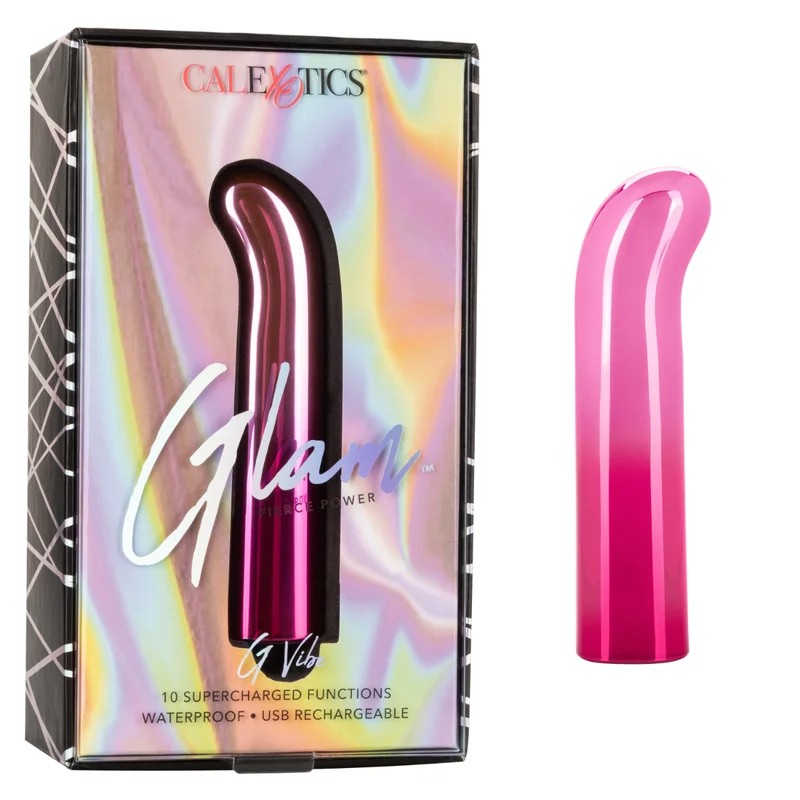 Calexotics–GlamSuperchargedWaterproofG-Vibe(MetallicPinkOmbre)