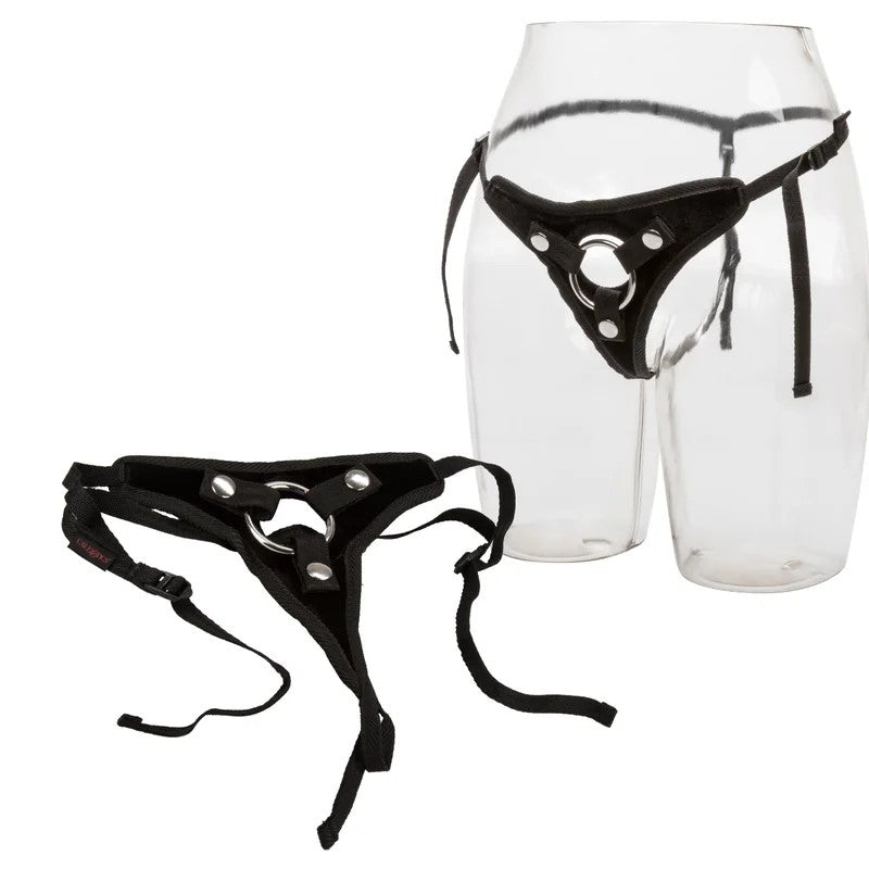 Calexotics–HerRoyalHarnessThePrincessVelvetHarness–UnboxedVersion(Black)